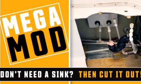 Camper Bathroom Sink Removal and Replacement