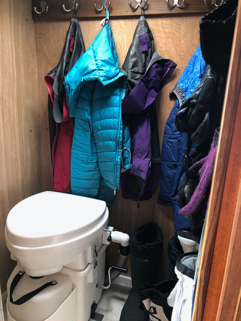 Bathroom Renovation Composting Toilet And Closet