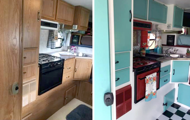 Before And After Kitchen Appliances Renovation