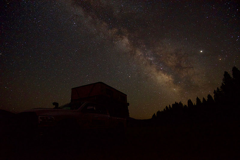 Holland Camping Under Stars