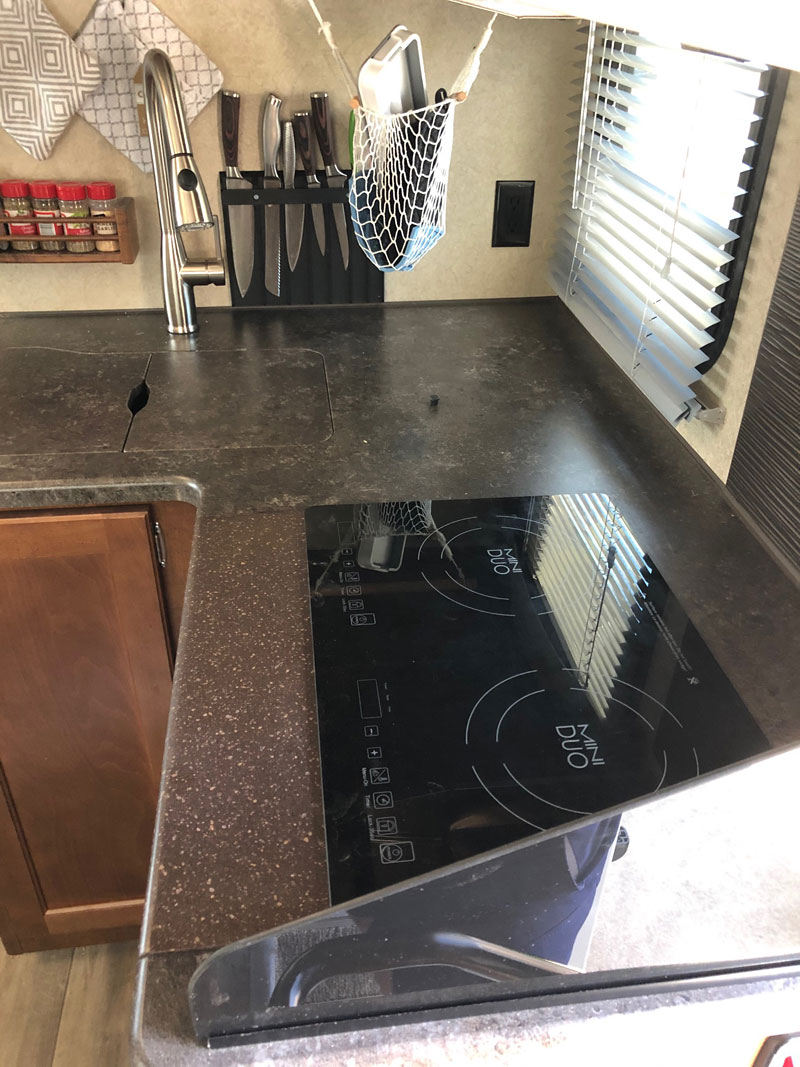 Induction Cooktop Convection Counter