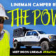 Lineman Worker Returns Power