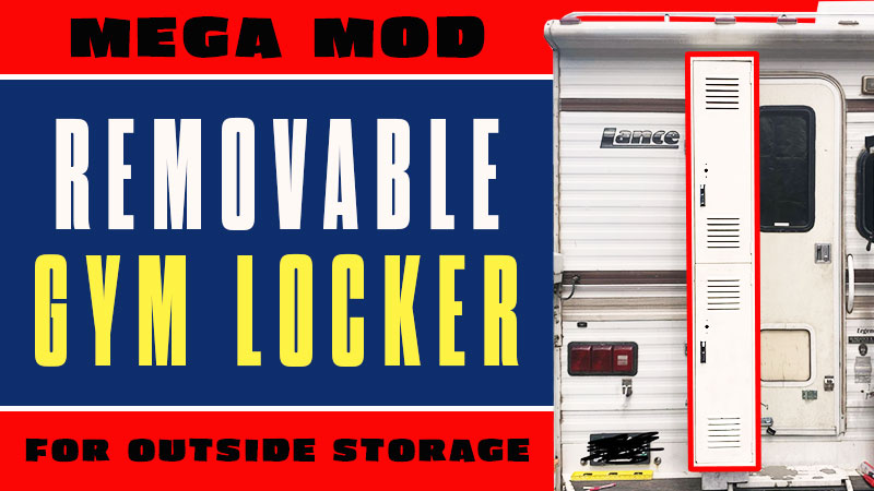 Removable Locker For RVs