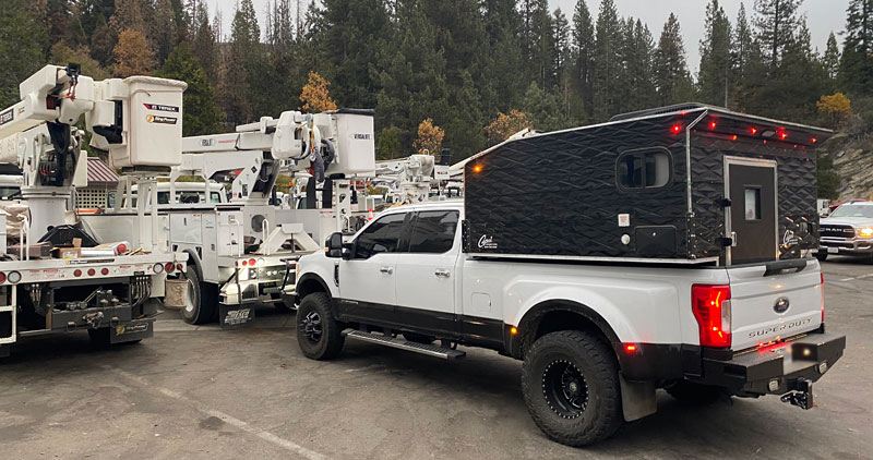 Shaver Lake Electrical Trucks