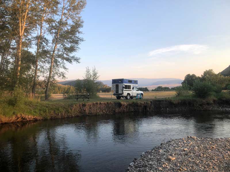 Boulder River In Montana