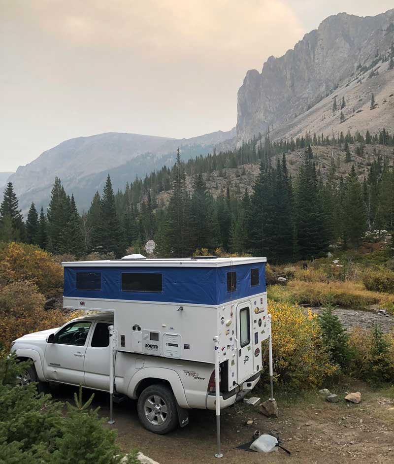 Upper Reaches Of Rock Creek Near Red Lodge Montana