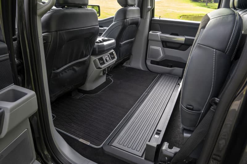 2021 Ford F 150 Back Seat