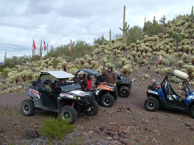 ATV Ride Near Bender Station AZ