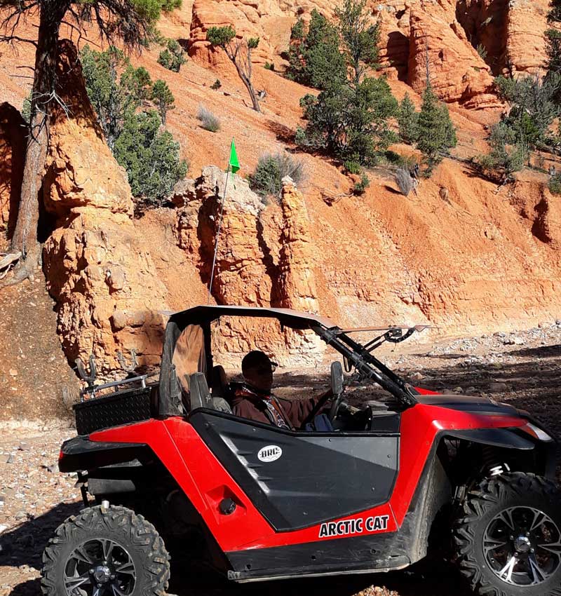 Casto Canyon Trail Just Outside Of Panguitch, Utah