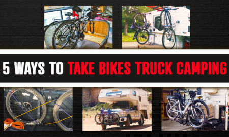 5 Ways To Take Bikes Truck Camping