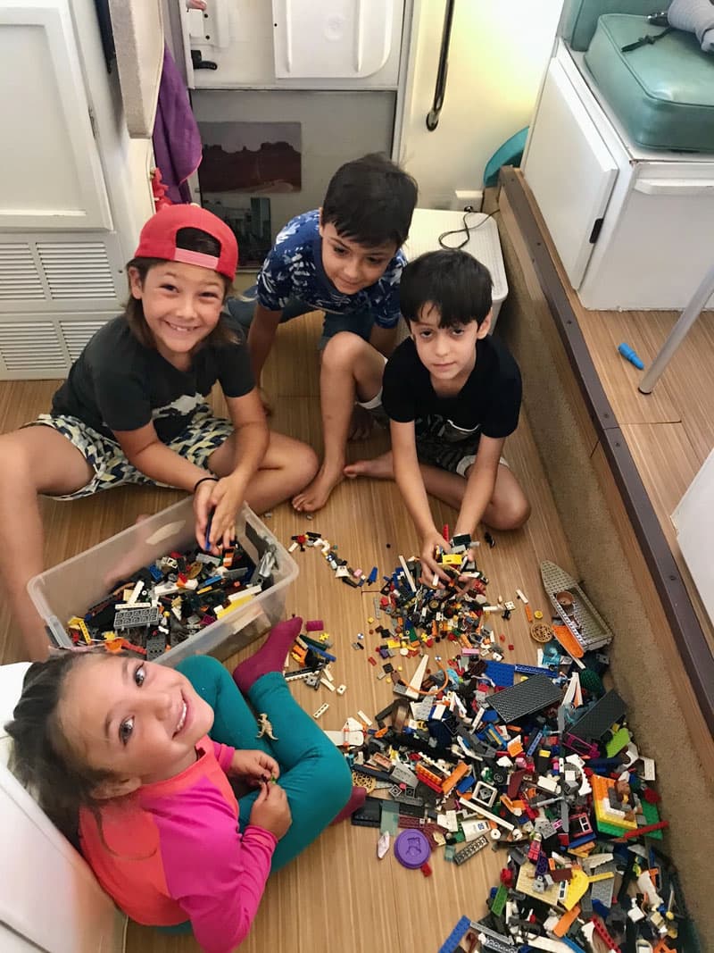 Sharing Camper With New Friends