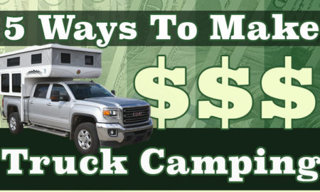 Make money while truck camping