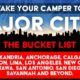 Camping in Major Cities Bucket List