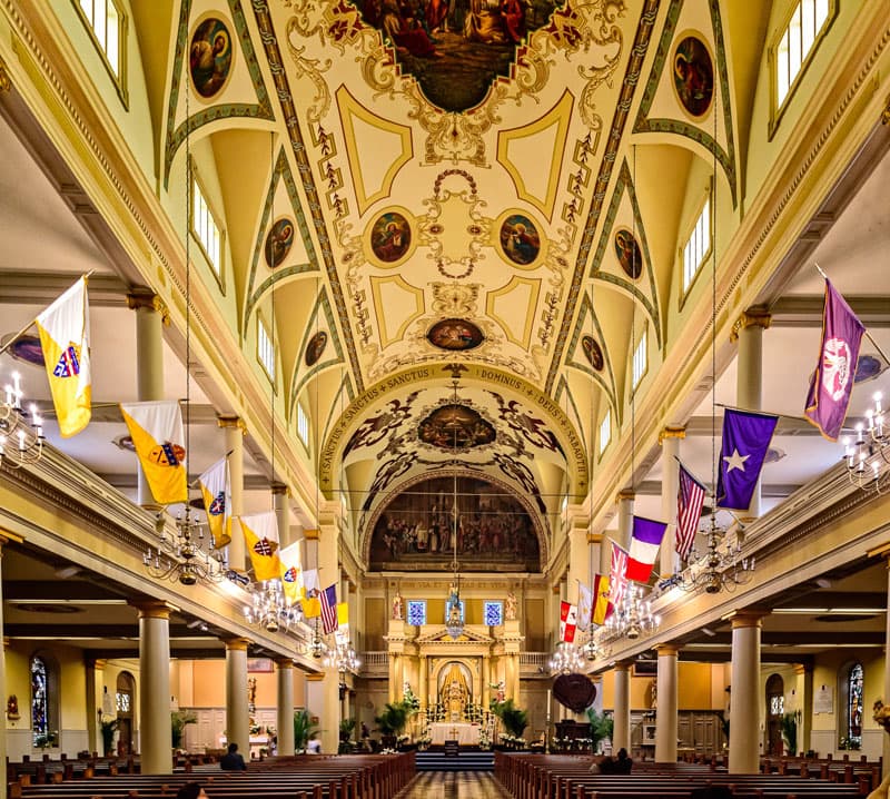 New Orleans St Louis Cathedral Inside