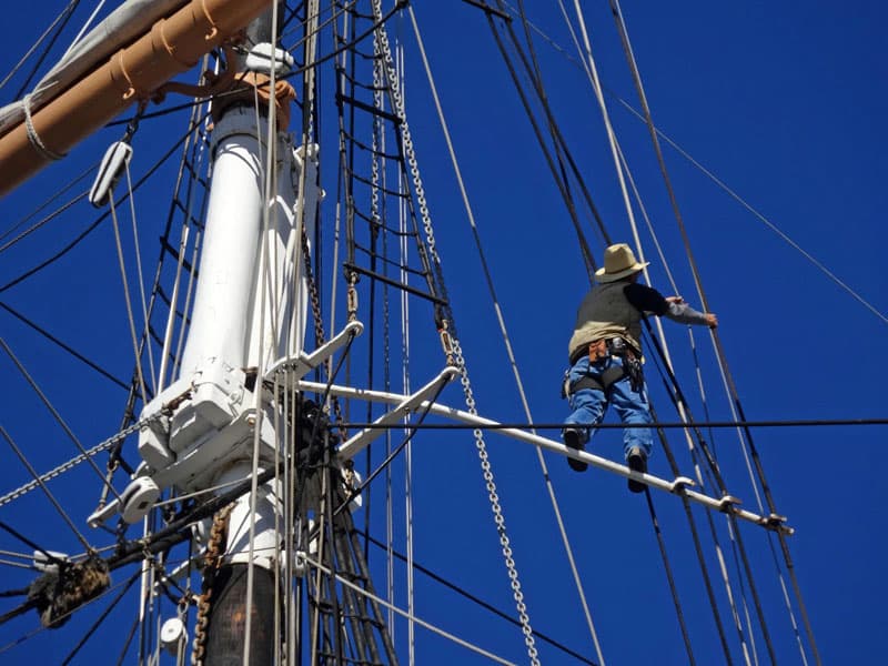 San Diego Tall Ship At Maritime Museum