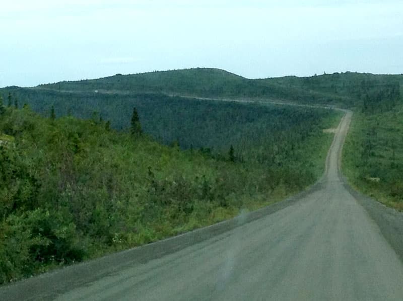 Top Of The World Highway Long Dirt