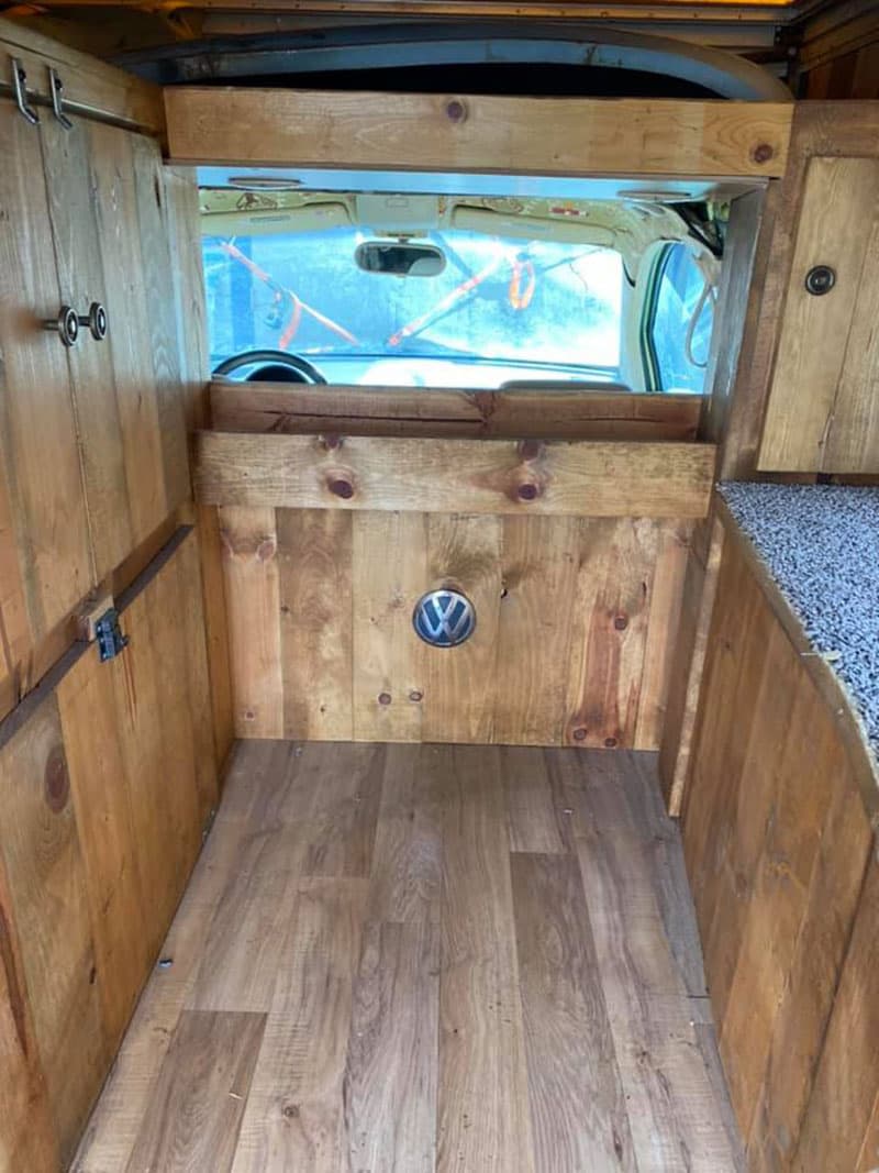 VW Beetle Camper Interior Floor