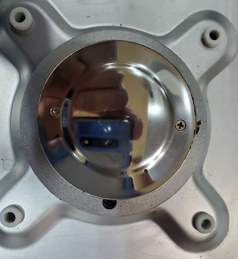 Need To File Some Material Away From The Burner Cap