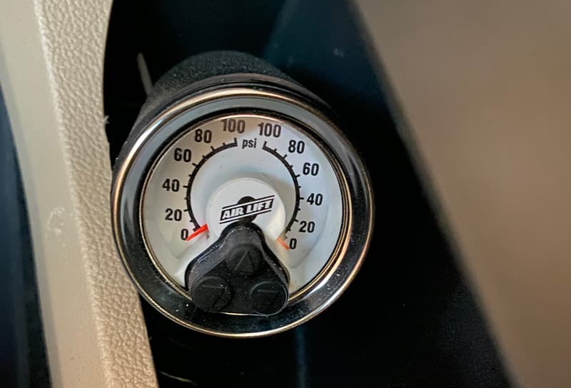 Airlift Dual Pressure Gauge
