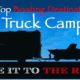 Boating Destinations For Truck Campers