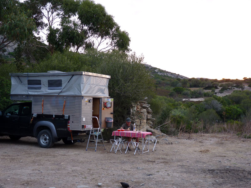 Camping De Saleccia In The Agriates Desert