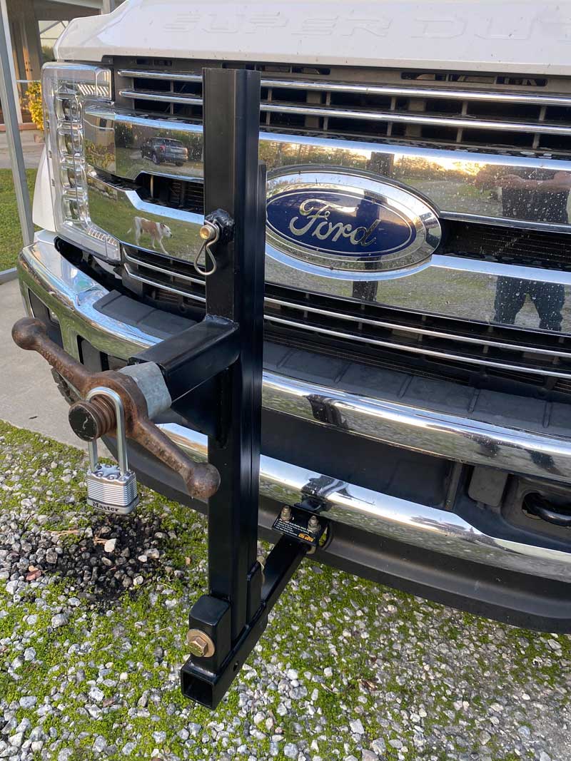 Custom Spare Tire Mount