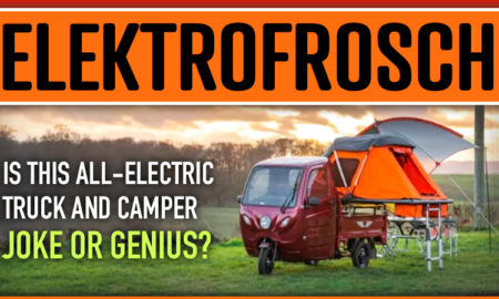 Electric Frog Truck Camper