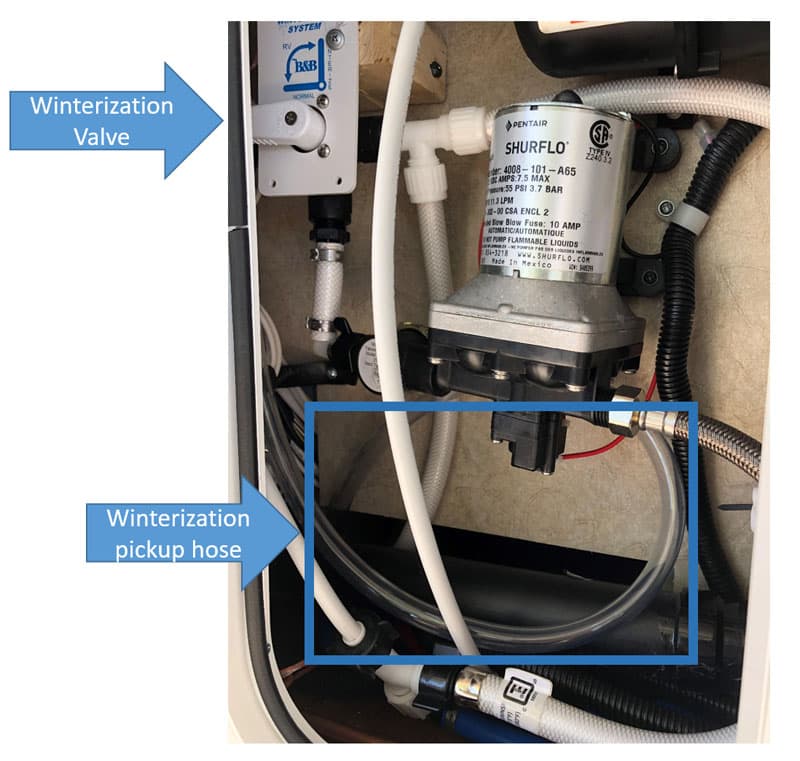 Fill Your Water Tank While Hooked Up Winterization Valve