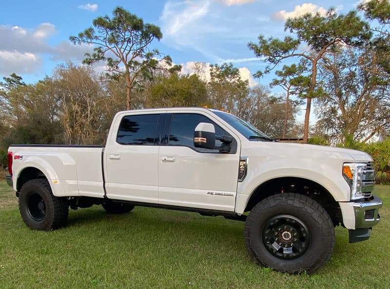 Ford F450 Super Single Tires