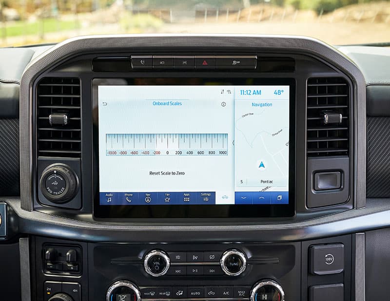 Ford Scales Infotainment Scales Reset