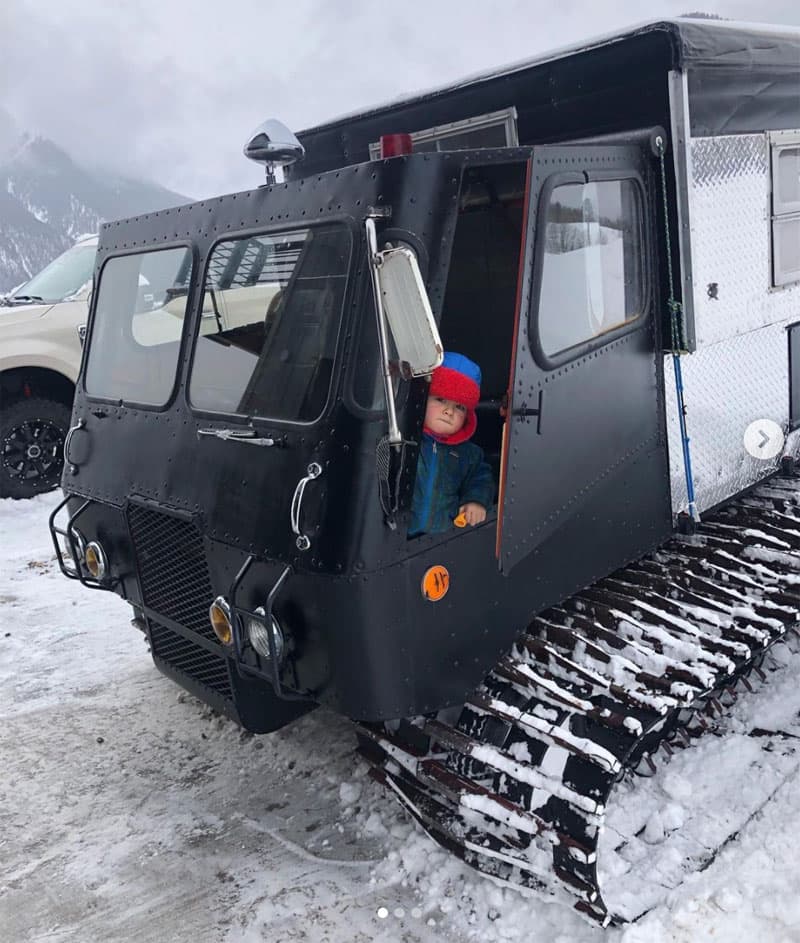 Getting Ready To Drive Thikol Snowcat