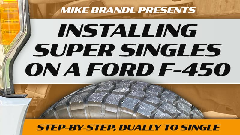 Super Single Installation Ford F450