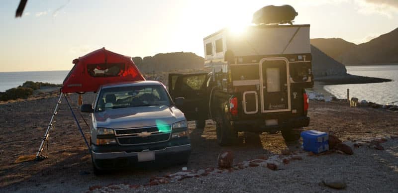 Justin Chatwin Camping With Friends