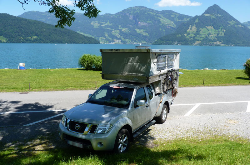 Lake Of The Four Cantons Near Lucerne Switzerland