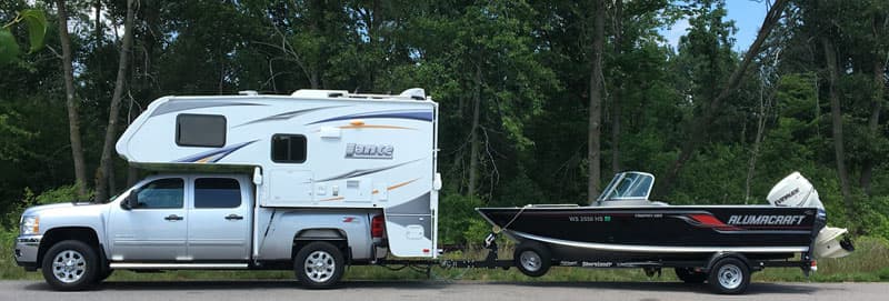 Lance Towing Boat Northern Wisconsin