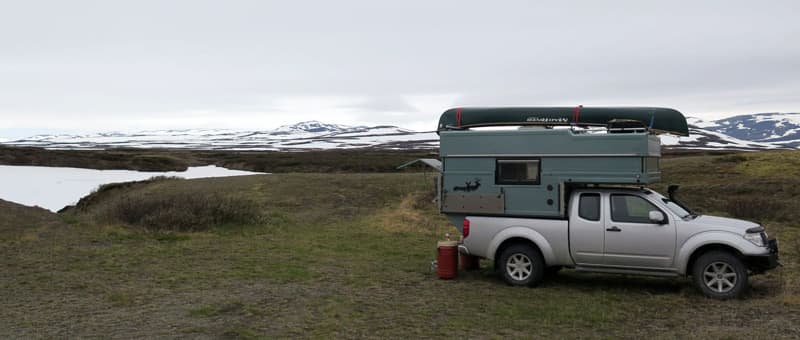 Mobivak Camper With Canoe