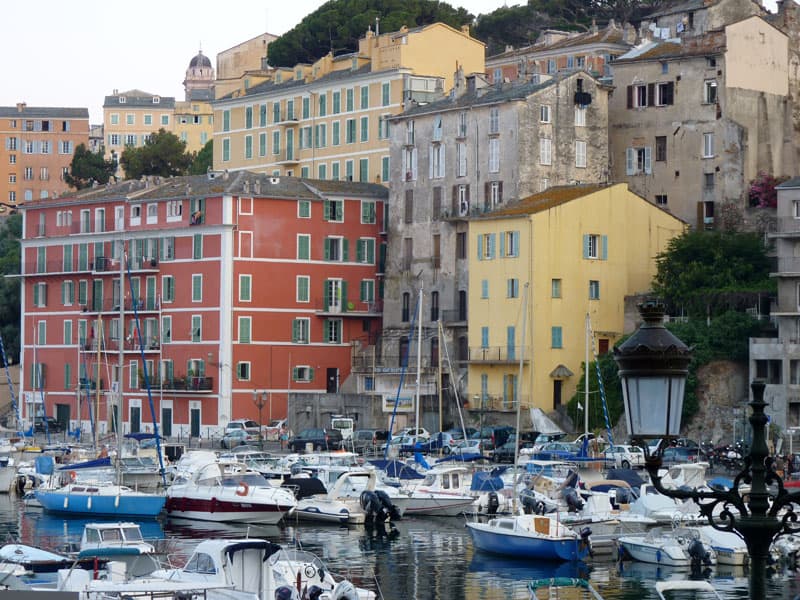 Old Port Of Bastia Corsica