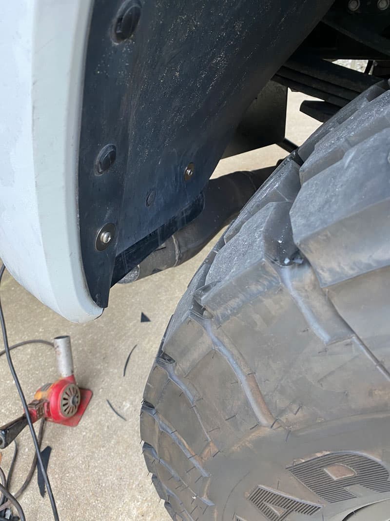 Reattach Stock Liner Extended With Rubber