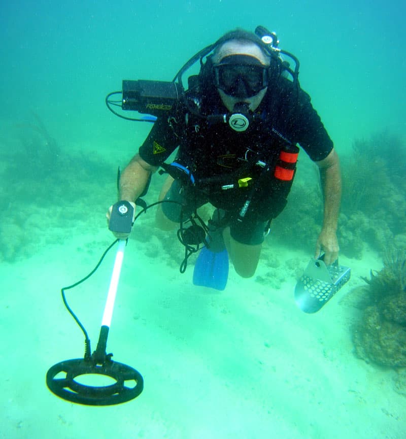 Scuba Diving And Metal Detecting FL Keys