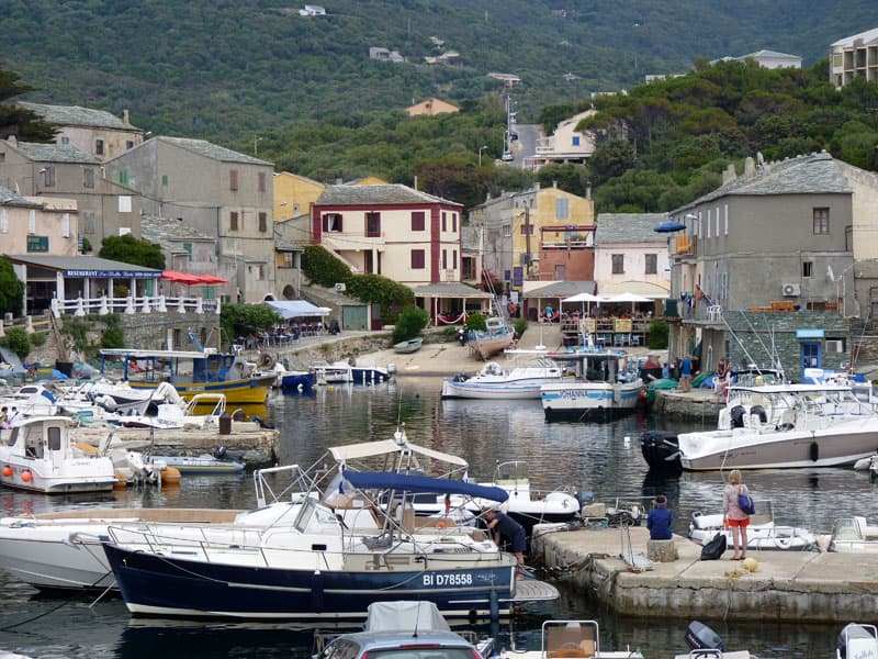 Small Port Of Centuri In Cap Corse, Corsica