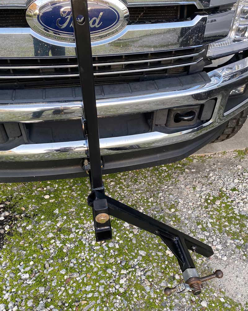 Swing Out Tire Mount For Spare