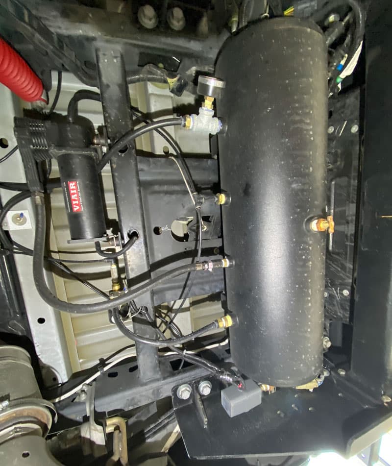 Air System To Fill The Bags