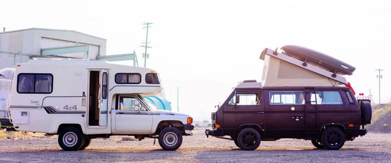 1985 Toyota Sunrader Versus VW Vanagon