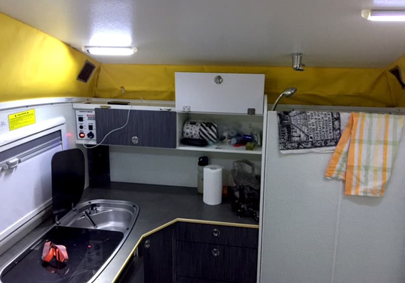 Active Camper Vantage Kitchen Bath