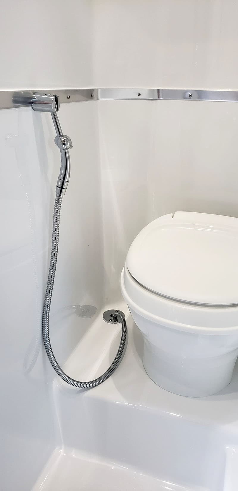 Bidet In Camper Modification 2