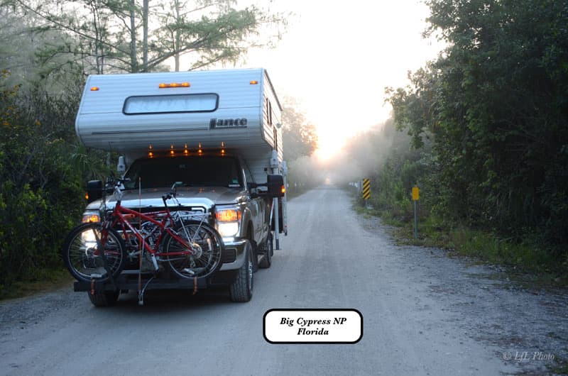 Big Cypress National Preserve Bike Rack