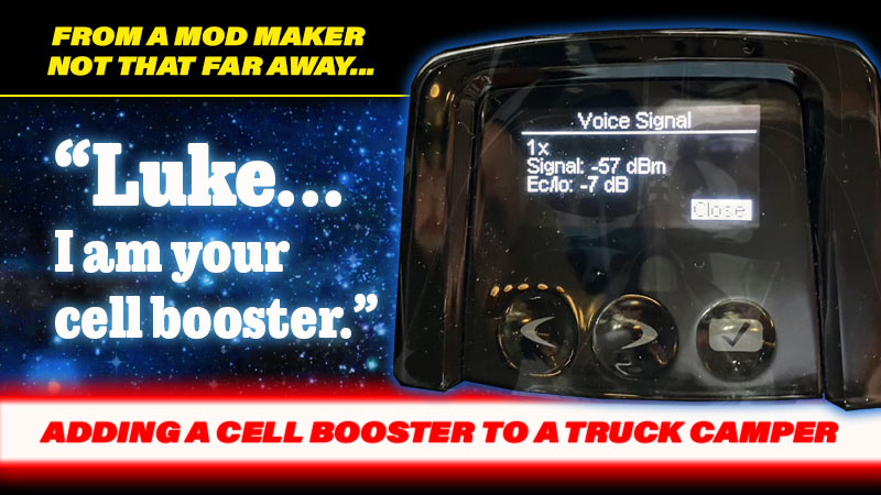 Add a cell booster to your rv