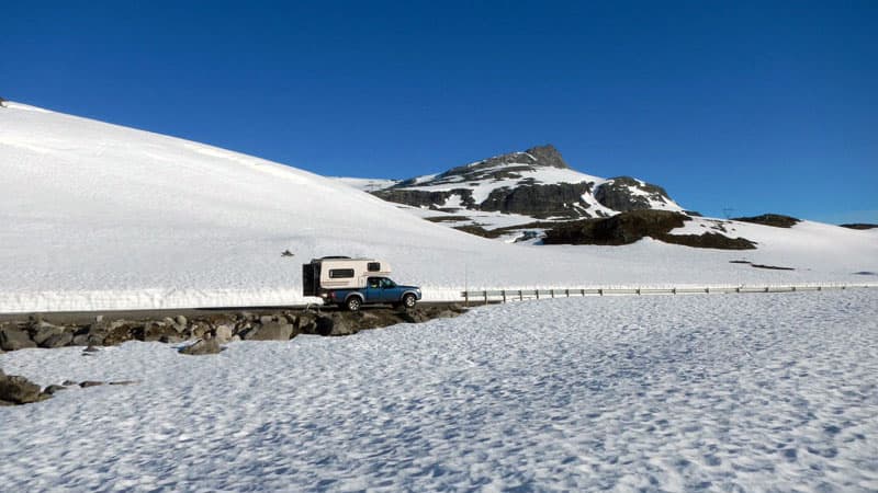 Camper In Norway