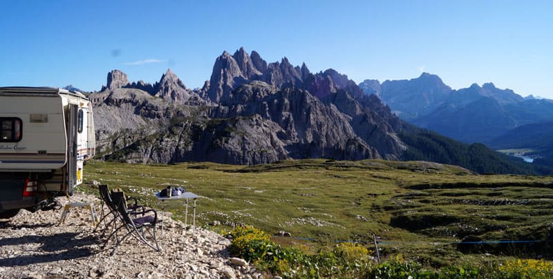 Camping In Italy Dolomites