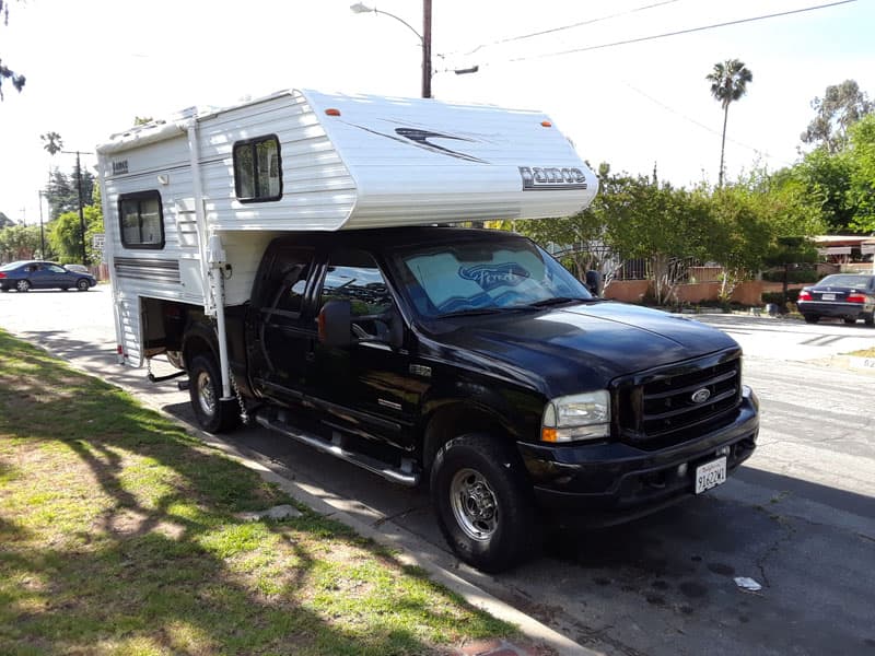 Ford F250 and Lance 845